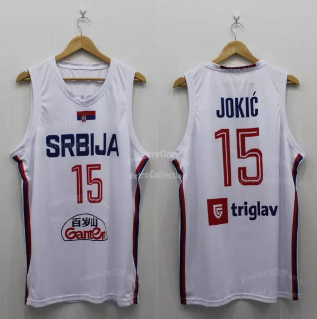 Wholesale Bogdan Bogdanovic #7 Team Serbia Basketball Jersey Stitched Names  Custom S-6XL From m.