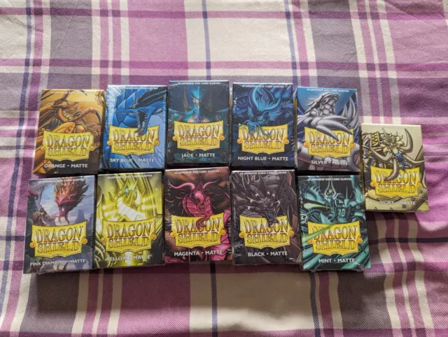 Dragon Shield Japanese Small Size Card Sleeves - Matte 60 Pack YuGiOh! Brand New