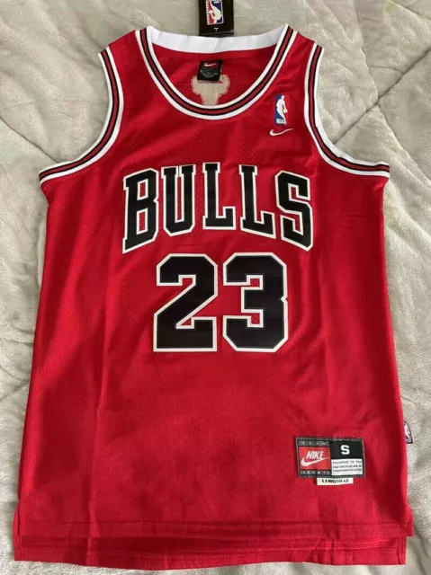 Neu Herren Retro #23 Chicago Bulls Rot Basketball Trikot Klassisch Jersey DE