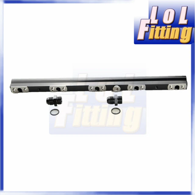 ALUMINUM HIGH FLOW Injector Fuel Rail For Volvo 850 S/V/C70 S60 XC70N ...