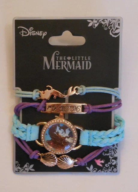 Disney The Little Mermaid Ariel Kiss the Girl Arm Wrap Watch NEW