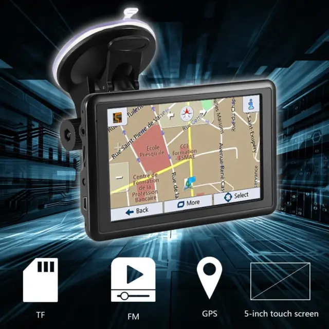 5 Zoll TFT Touchscreen HD GPS Gerät Karten Auto GPS Navigation (Australien)