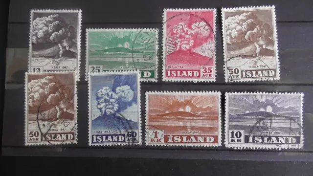 Island (1948)  247-53  gestempelt