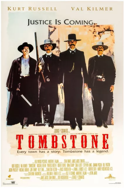 Tombstone Poster or Canvas Picture Art Movie Car Game Film A0-A4