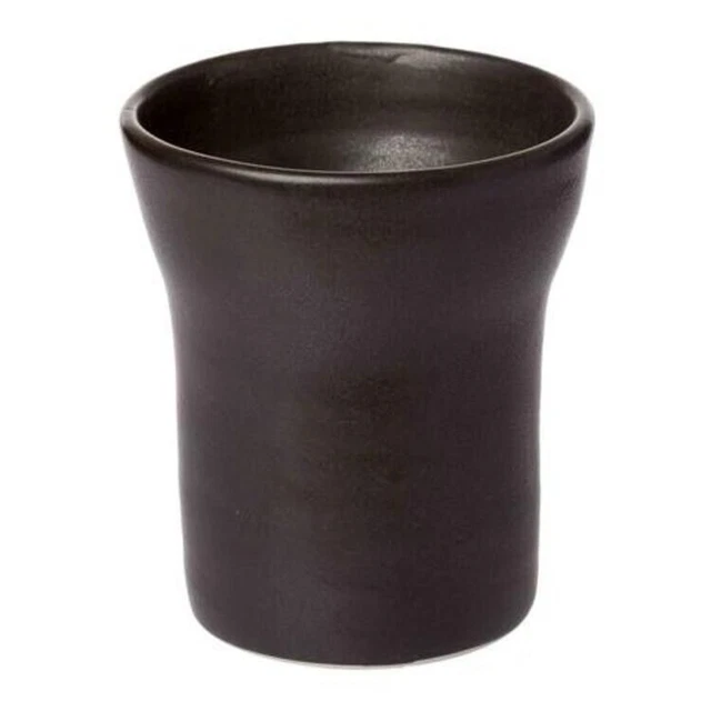 Zakkia Clay Mug – Black Heat resistant for the microwave food safe 9 x 10...