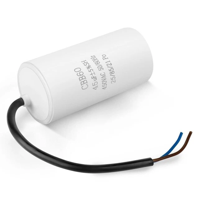 Condensateur Moteur 30µF 450V CBB60 - Pour Démarrage/permanent, Neuf Sous Emballage