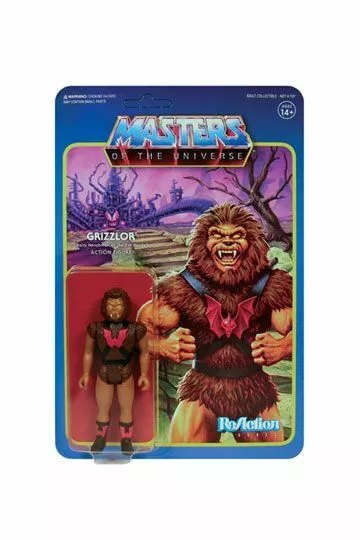 Masters of the Universe Wave 5 figurine ReAction Grizzlor 10 cm Action figures