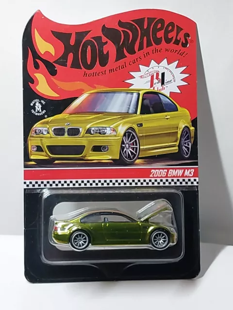Hot wheels 1/64 🇨🇵 RLC , 2006 BMW M3 ,  Édition Numéroté 9880/20000 de 2021