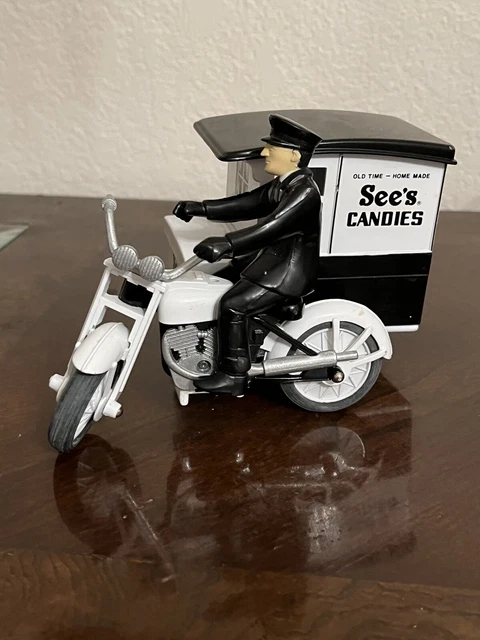 see's candy motorcycle sidecar