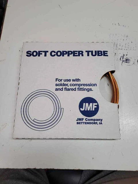 jmf 1/4 10ft. soft copper tube / sn2568 R1