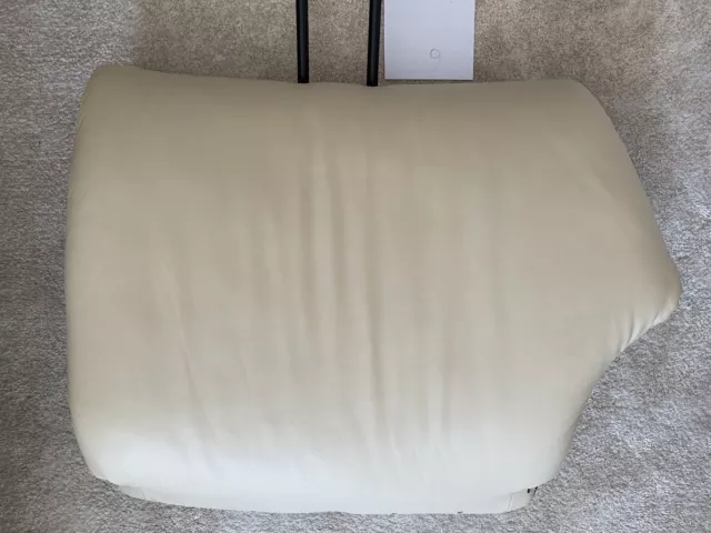 Ekornes Stressless 'Paradise' sofa high back right cushion. Paloma Kitt Leather