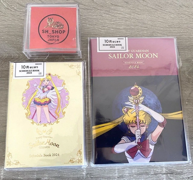 SAILOR MOON ANIME scenes 2024 Schedule Book B6 & Sailor Moon COSMOS