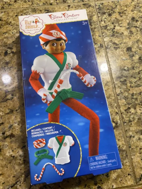 ***NEW The Elf On The Shelf Claus Couture Karate Ninja Costume Christmas***