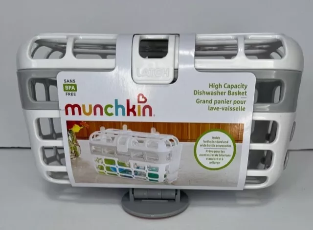 Munchkin High Capacity Dishwasher Basket - NEW