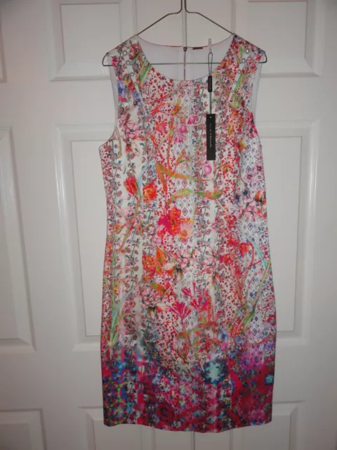 NEW Elie Tahari size 10 cotton stretchy summer dress (NWT)