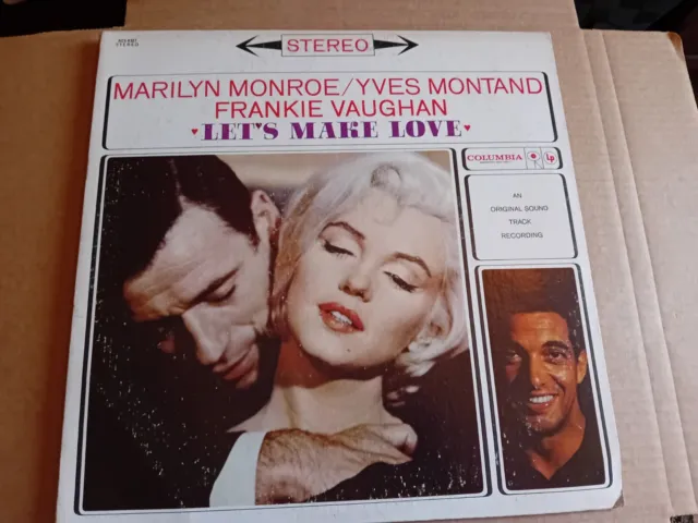 Marilyn Monroe /Yves Montand ~ Let's Make Love 12" - LP  1973  Orig  Soundtrack