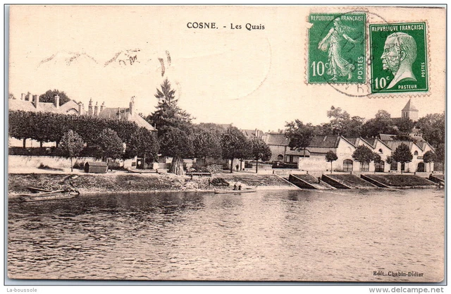 58 COSNE SUR LOIRE - les quais