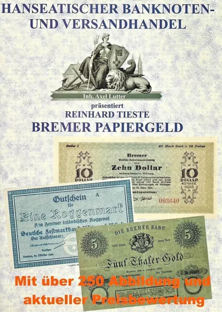 TOP ANGEBOT Bremer Papiergeld von 1853 bis Ende der DM-Währung mit Bewertungen!