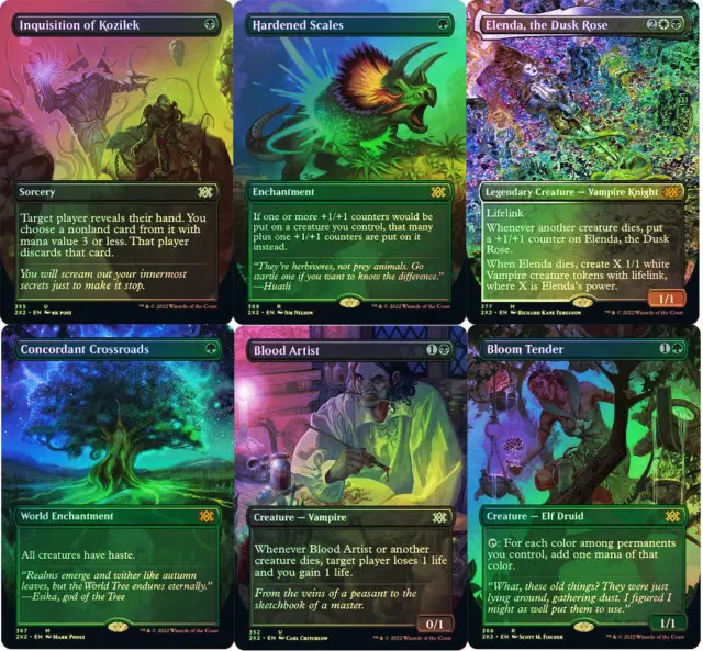 Choose your FOIL + BORDERLESS / Extended ~ Double Masters 2022 [ NM ] [ MTG ]