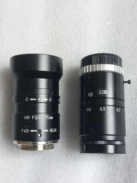 KEYENCE CA-LH75 OMRON SV-1614H 産業用レンズセット JUEGO DE LENTES industriales KEYENCE CA-LH75 OMRON SV-1614H EUR