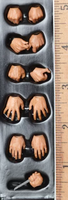 Michael Myers (5) PAIRS OF HANDS MEZCO One:12 from 6" Action Figure Halloween 2