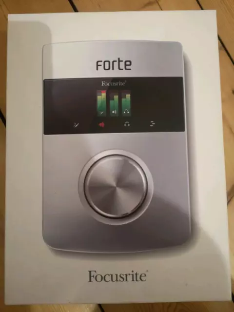 Interface audio-numérique USB 2.0 haut de gamme FOCUSRITE FORTE 2 In/4 Out