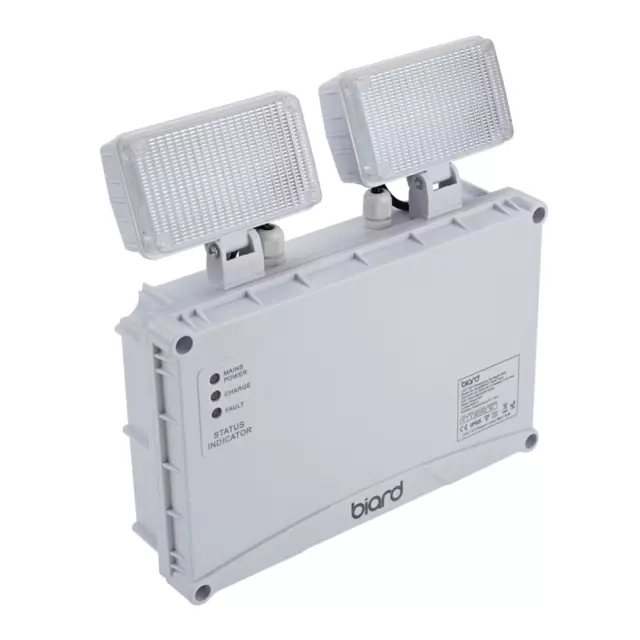 Biard LED Twin Emergency Spotlight - Biard 5W LED IP65