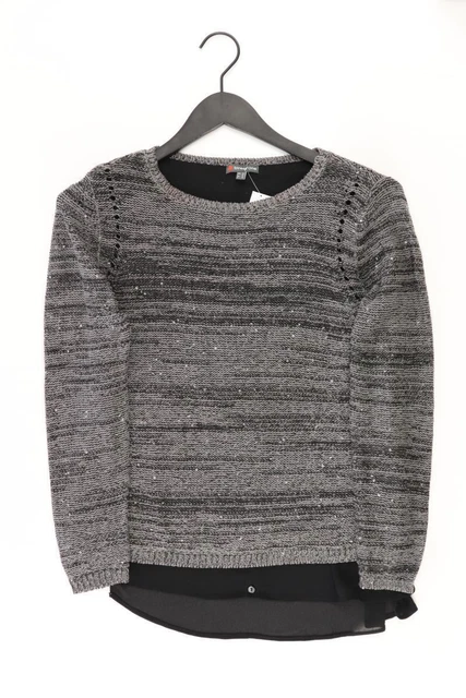 ⭐ Street One Grobstrickpullover Pullover für Damen Gr. 36, S sehr gut grau ⭐
