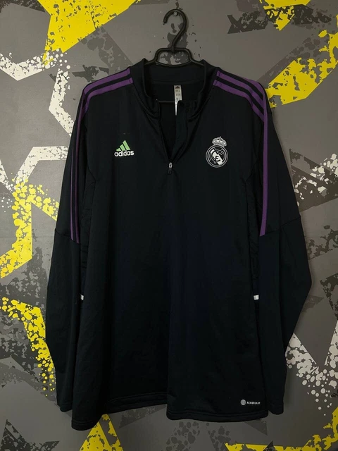 Giacca Ufficiale Real Madrid Uomo - Collezione Autentica Con Zip, Taglie S-XXL - Foto 6