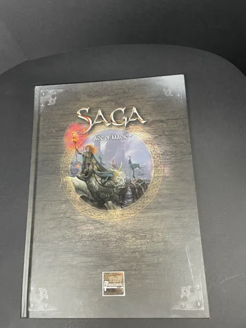 Saga Age Of magic Rulebook And Faction Cards
