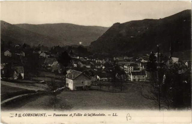 CPA LL. 3. CORNIMONT Panorama et Vallée de la MOSELOTTE (405669)