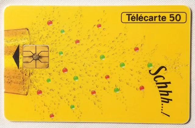 Télécarte 50 - Carte Téléphonique Schweppes - Collection