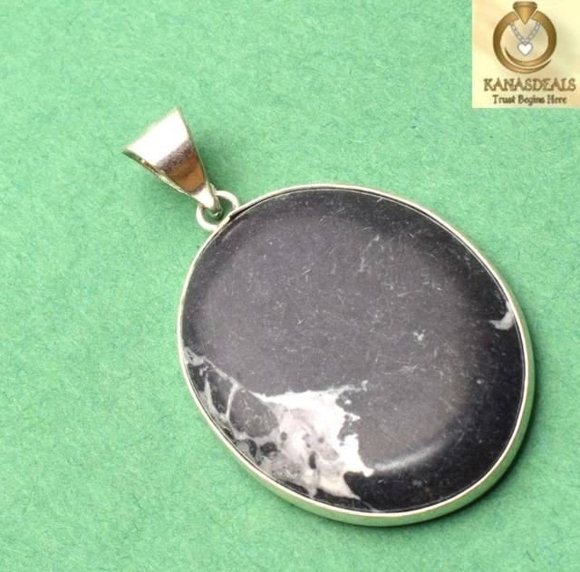 Black Stone Plated Pendant Jewellery Magnificent 8 GM Lowest Priced @0.99-64272