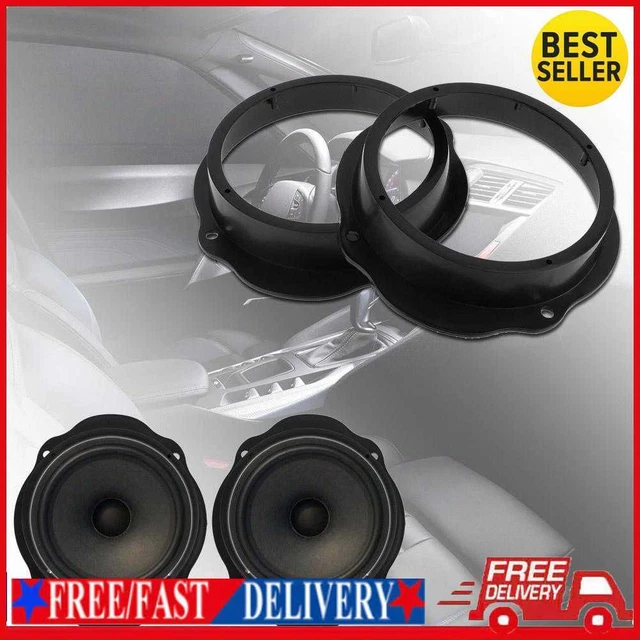 2 pz Adattatore Altoparlante 6,5 pollici Adattatore Altoparlante Porta Anteriore Universale per Ford Focus