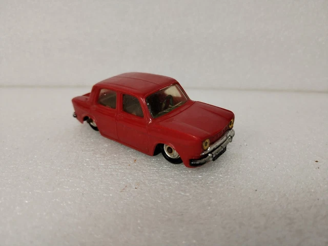Miniature Norev Série Les Miniatures N°57 – Simca 1000 Orange – 1/43 – Occasion