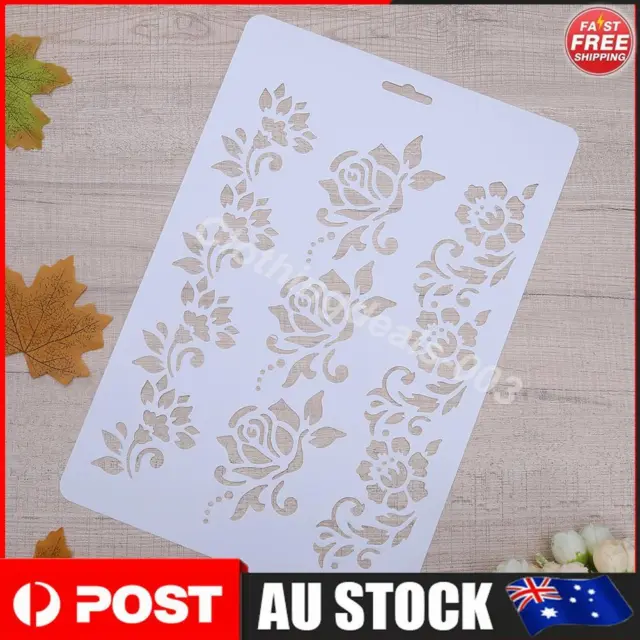 DIY Crafts Layering Stencils Templates Painting Scrapbooking Paper Cards