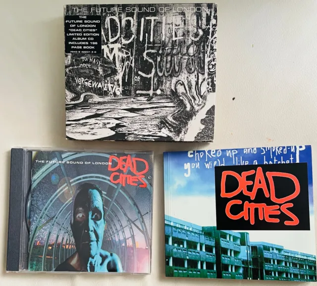 The Future Sound Of London - Dead Cities - Artbook + Cd