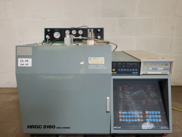 Carlo Erba Instruments HRCG 5160 Gas Chromatograph with EL580 and EL980 Lab