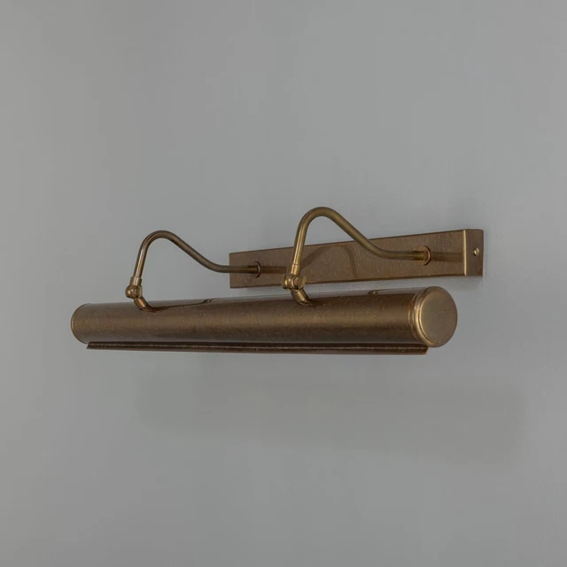 Lampe Tableau En Laiton Massif Vintage - Applique Murale Style Industriel Moderne