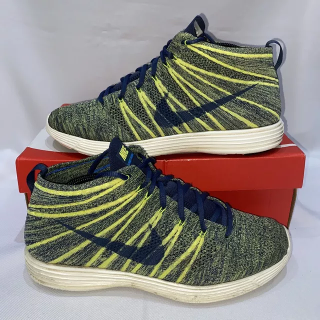 SCARPE DA GINNASTICA medie uomo Nike Lunar Flyknit Chukka taglia
