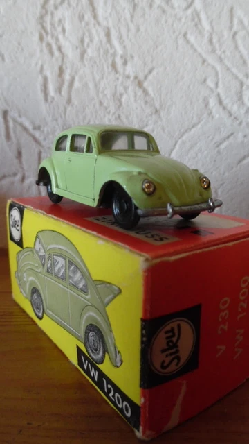 V13-④ SIKU アンティーク VW PKW 1200 Kafer レッド Siku Plastik V 13 VW 1200 Käfer Volkswagen pastellblau V