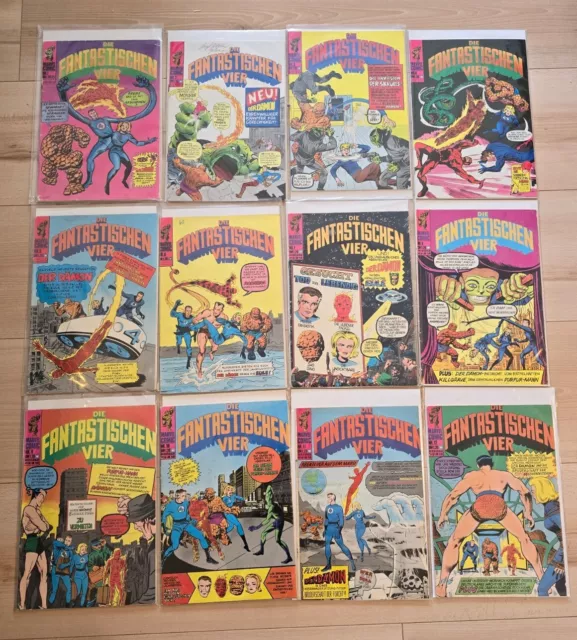 Die Fantastischen Vier Williams Komplett! Comic Sammlung 1 bis 124 - Top Zustand