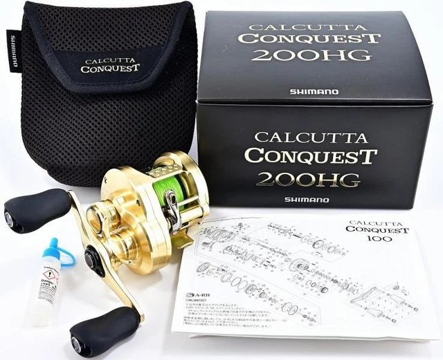 SHIMANO 21 Calcutta Conquest 200HG Baitcast Reel #221