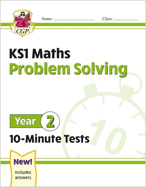 KS1 YEAR 2 Maths 10-Minute Tests: Problem Solving by CGP Books ...