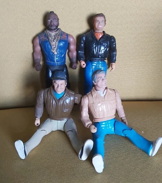 80S Vintage Cannell Toys A-Team Action Figures. Ba , Murdock, Face &  Hannibal £14.99 - Picclick Uk