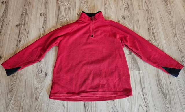 Engelbert Strauss Herren Langarm Fleecepullover Arbeitspullover In Rot Gr.XL