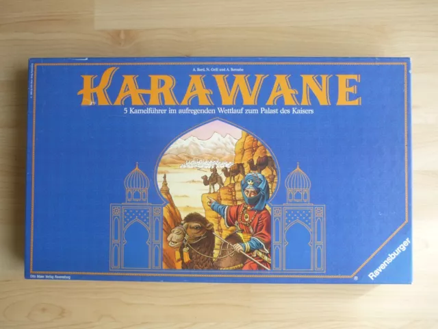 KARAWANE-Spiel Ravensburger-Brettspiel Wettlaufspiel Taktik Komplett ab 12 TOP