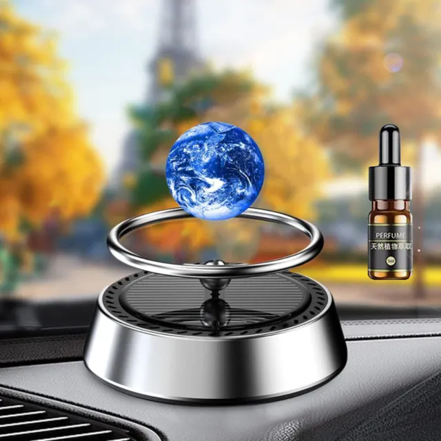 Solar Power Auto Lufterfrischer Duft Diffusor Aromatherapie Parfüm