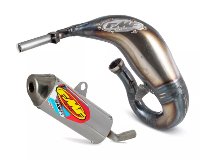 FMF Factory Fatty exhaust pipe & shorty silencer for 16-18 KTM 125/150 SX, TC125