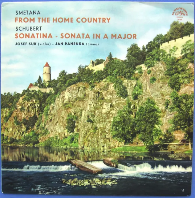 SUK - SMETANA SCHUBERT Violin & Piano PANENKA / Supraphon 50464 Stereo Czech NM-